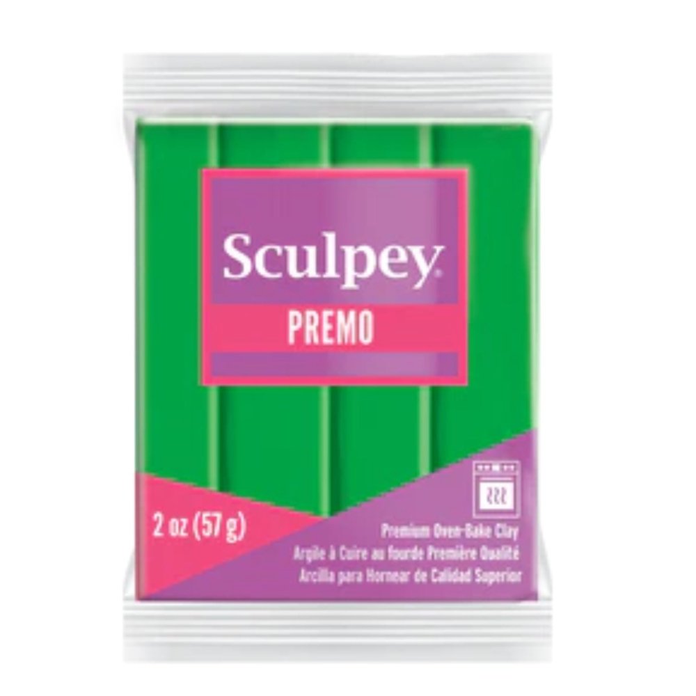 Sculpey Premo Polymer Clay | 57g - 5323 Green -