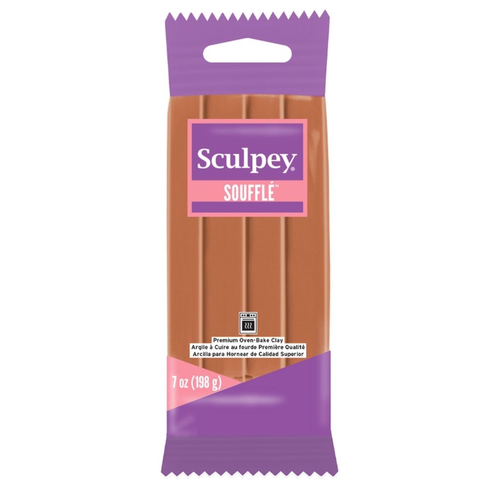 Sculpey Souffle Polymer Clay | 198g - 6665 Cinnamon -