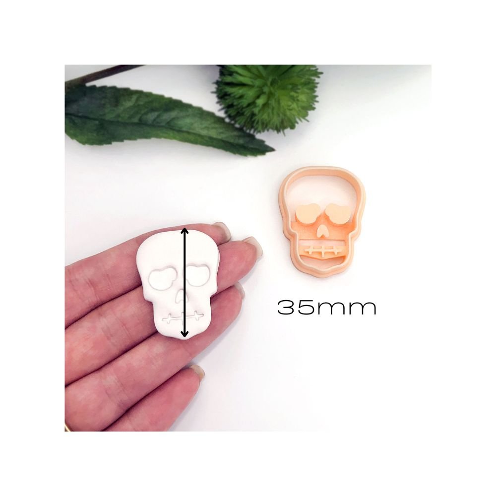 Skull Clay Cutter | Skeleton -