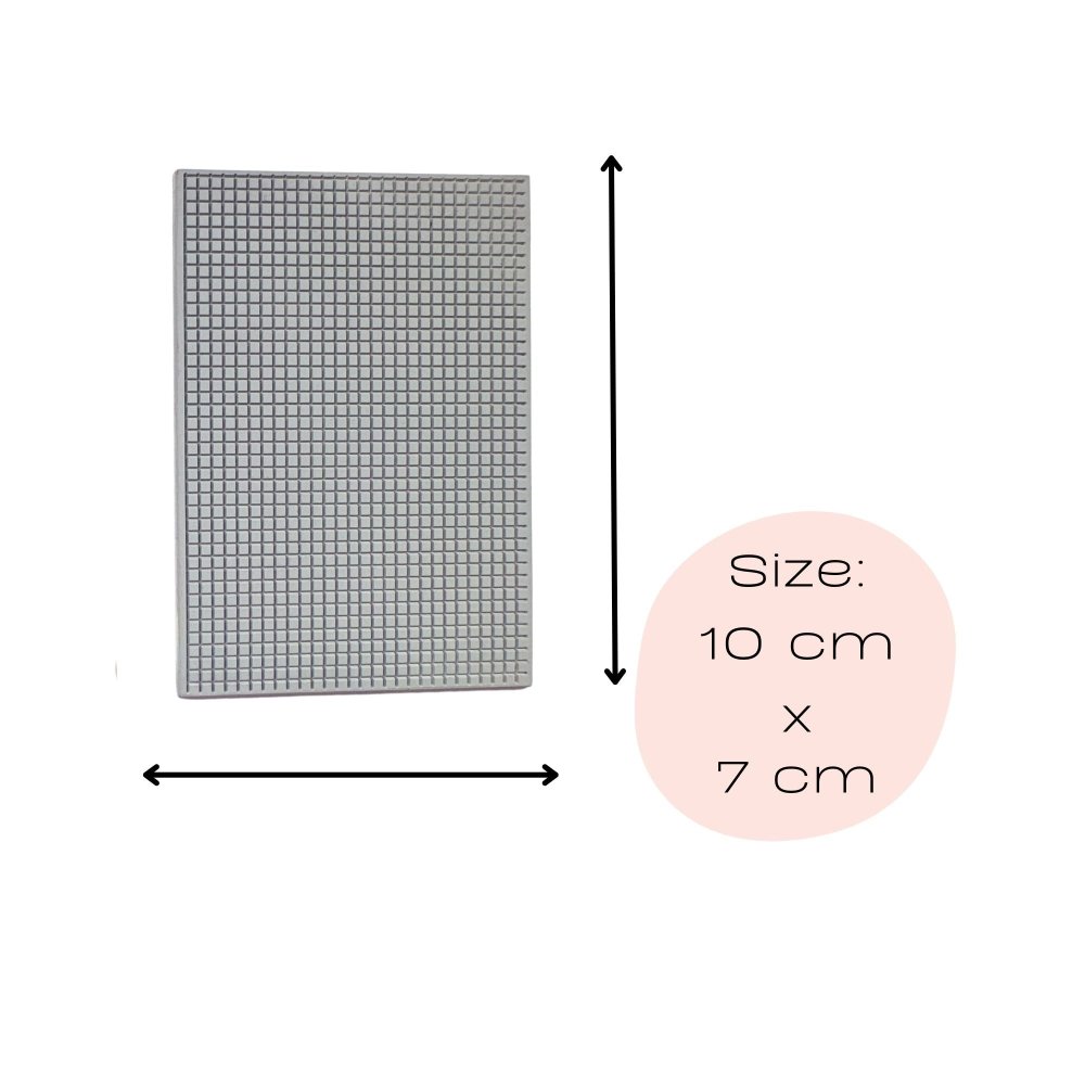 Squares Plaid Texture Stamp -