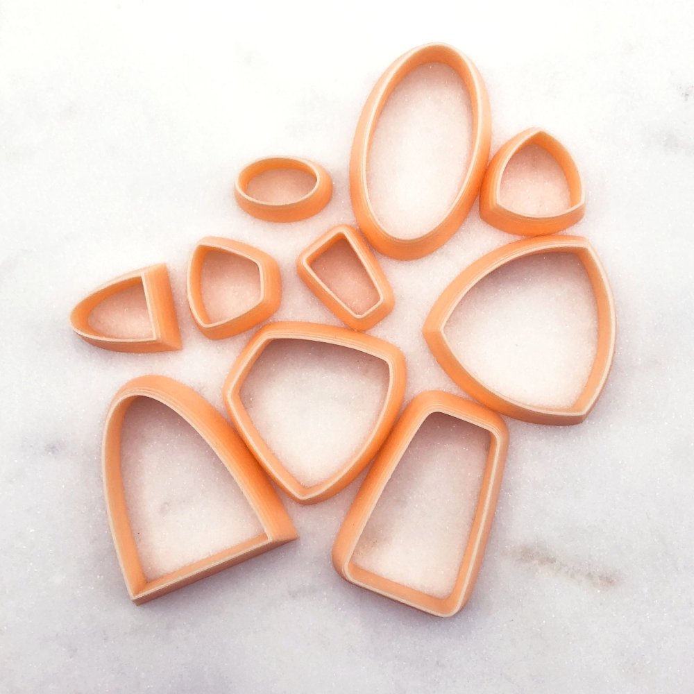 Starter Kit Clay Cutters | 10 Piece Beginners Set -