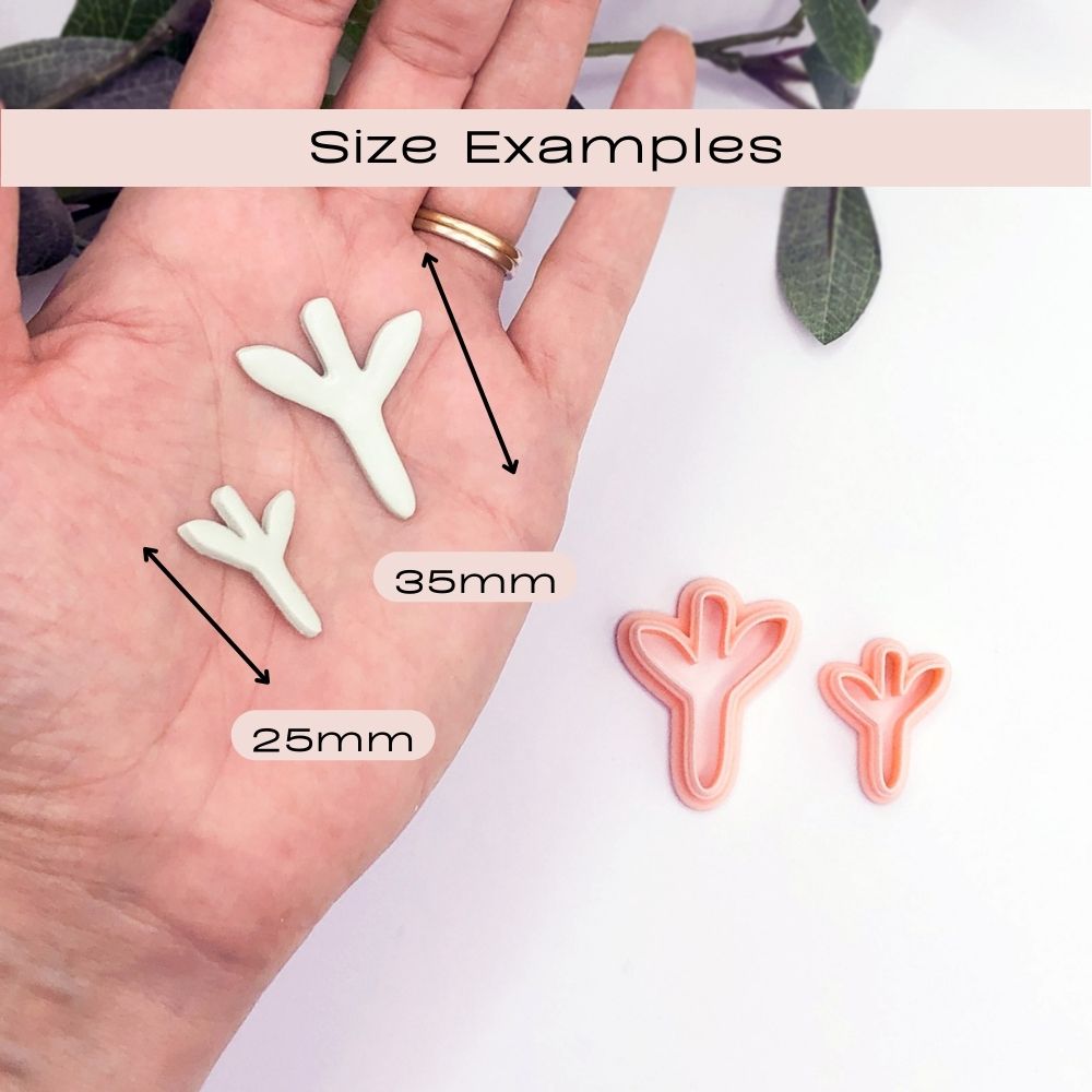 Stem Leaf Clay Cutter -