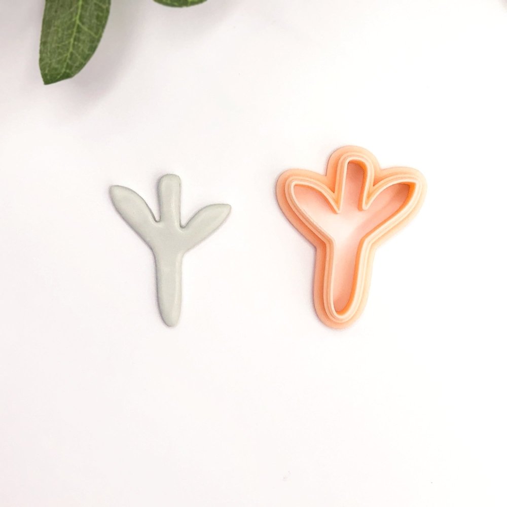 Stem Leaf Clay Cutter -