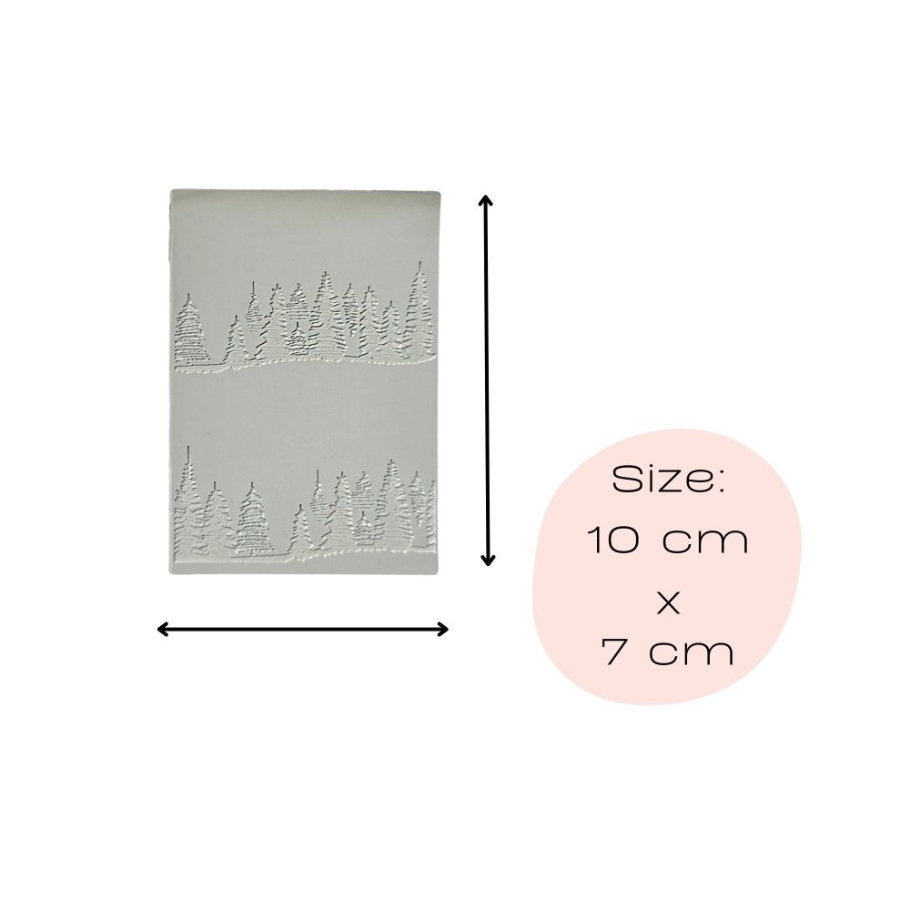Trees Silhouette Texture Stamp -