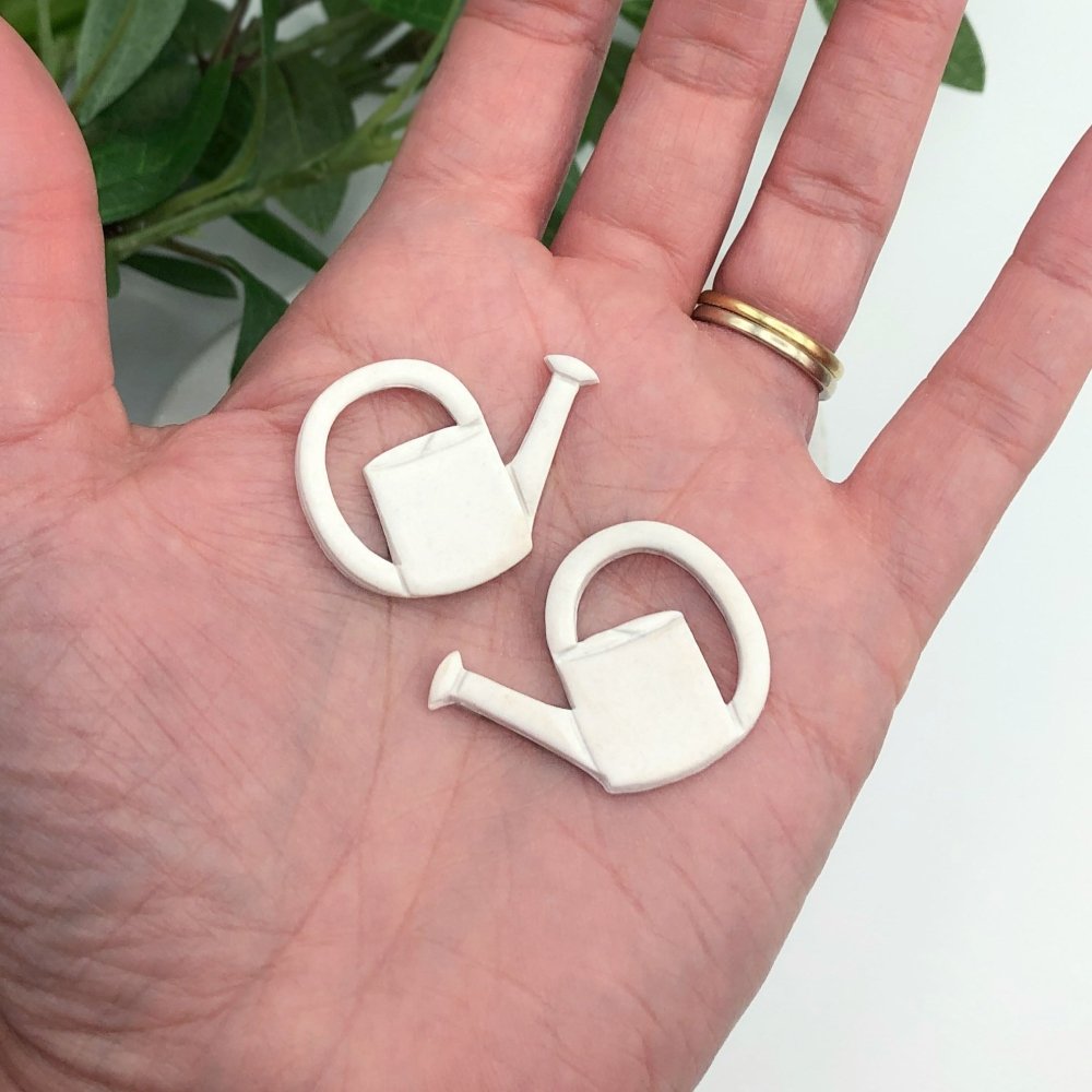 Watering Can Clay Cutter | Embossed -