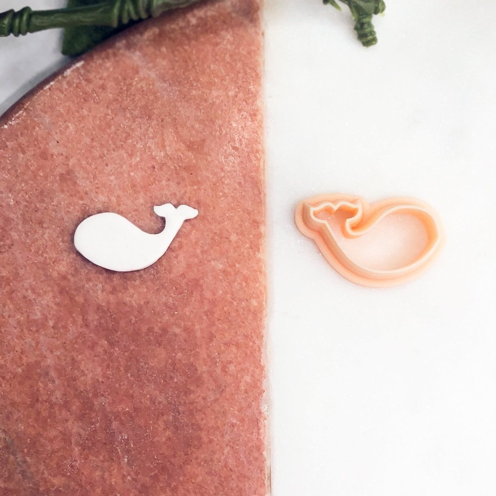 Whale Clay Cutter | Beach Under the Sea Themed. -