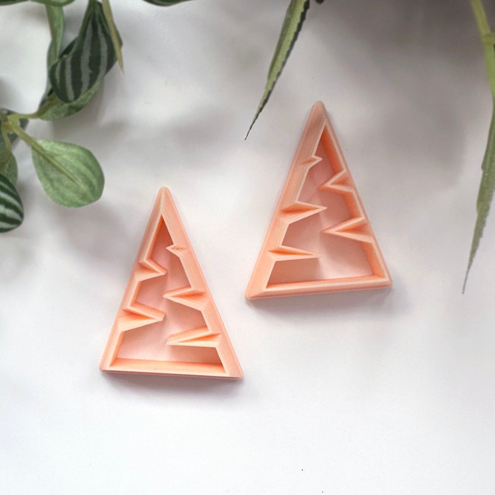Zig - Zag Tree Clay Cutter -