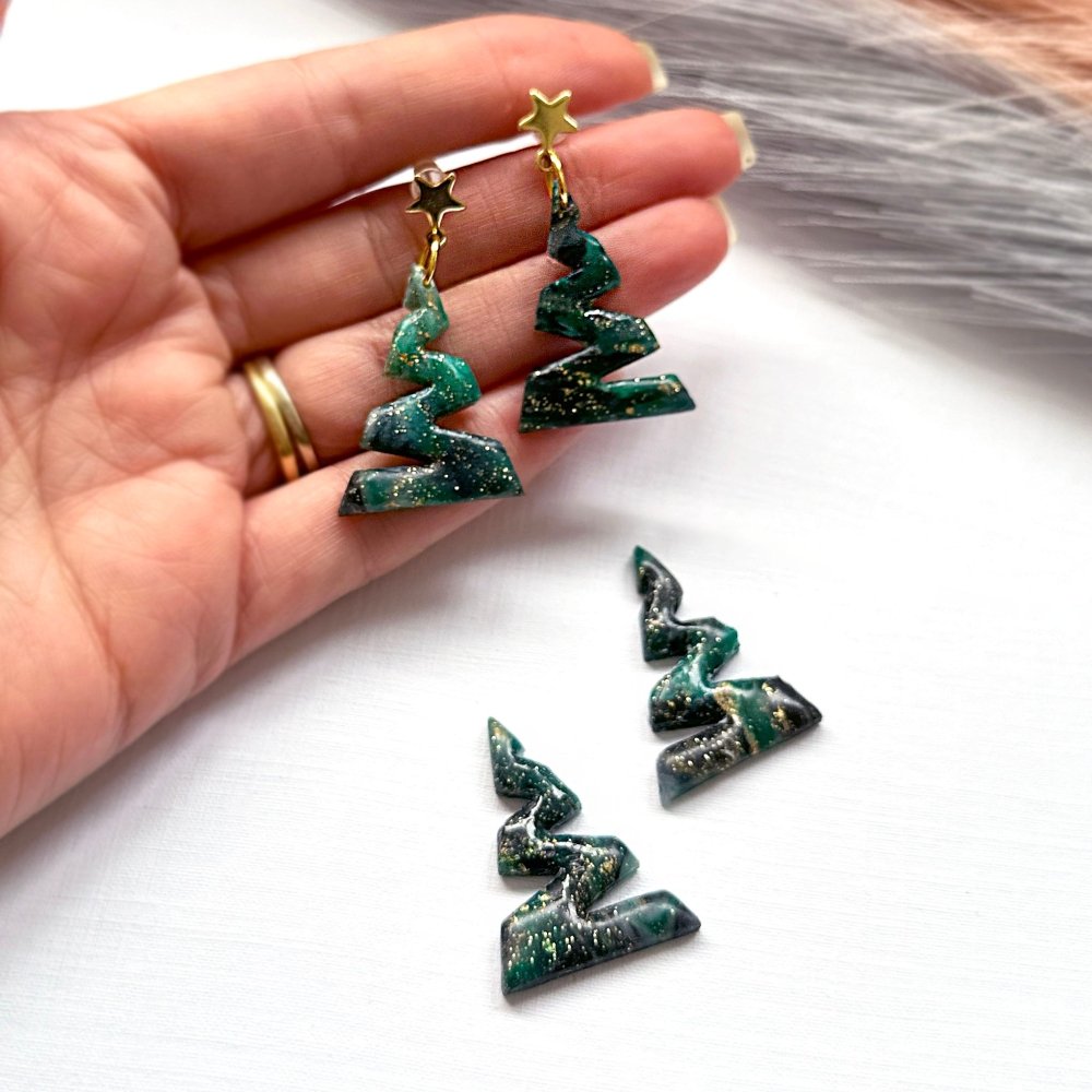 Zig - Zag Tree Clay Cutter -