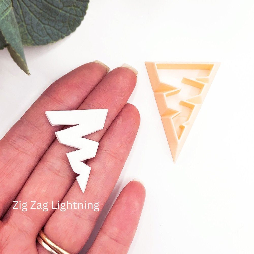 Zig - Zag Tree Clay Cutter -
