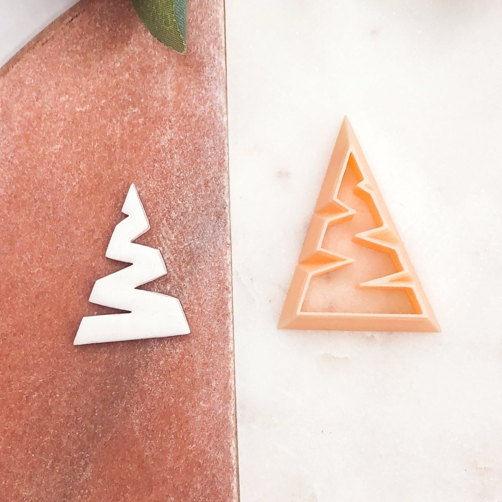 Zig - Zag Tree Clay Cutter -