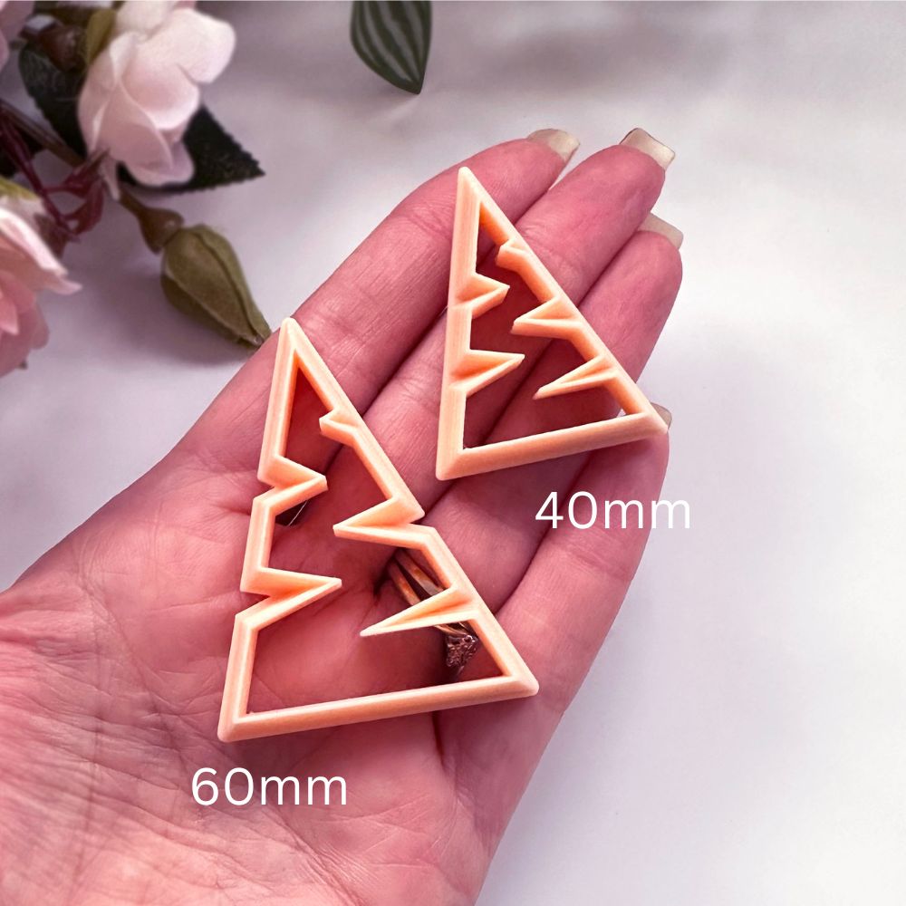 Zig - Zag Tree Clay Cutter -