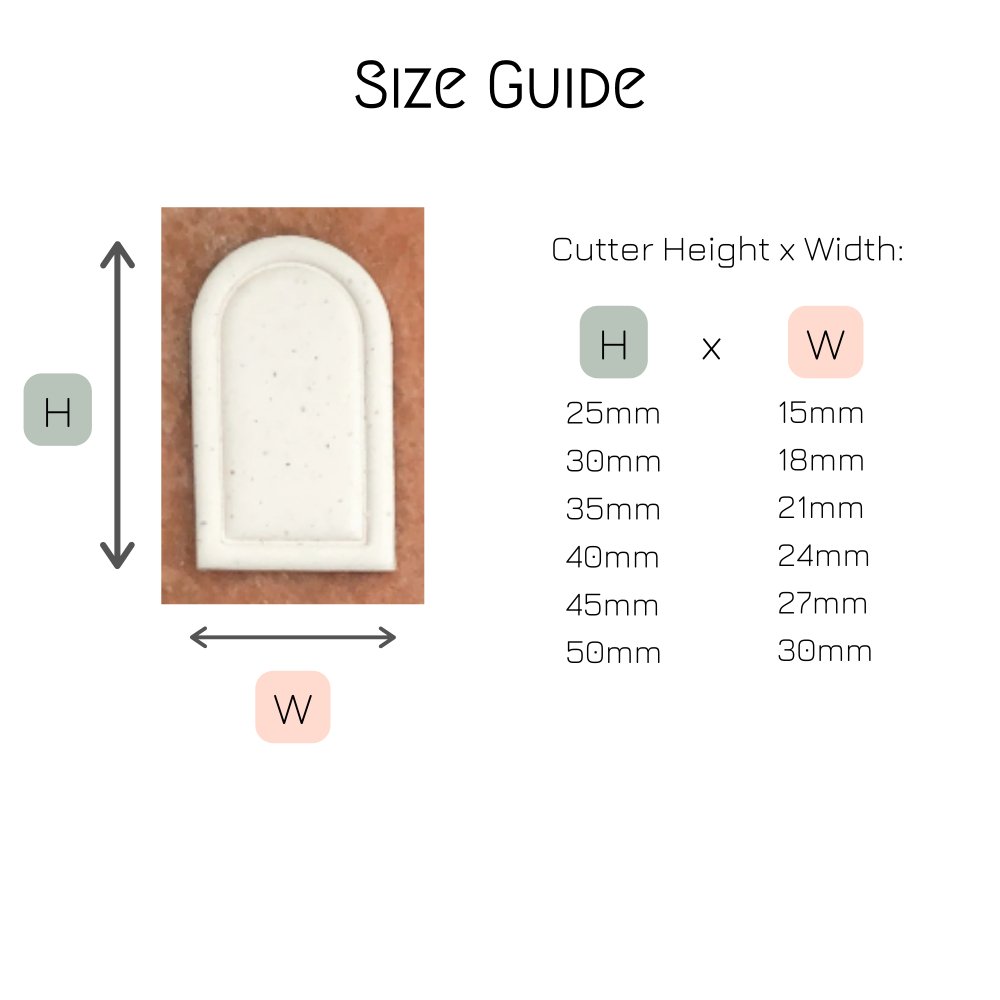 Arch Frame | Border Clay Cutter -