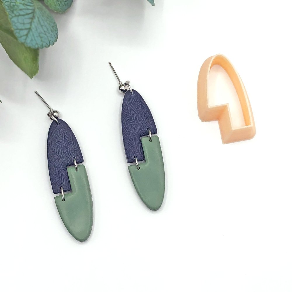 Arch Stepped Clay Cutter | Earring Makers Tools -