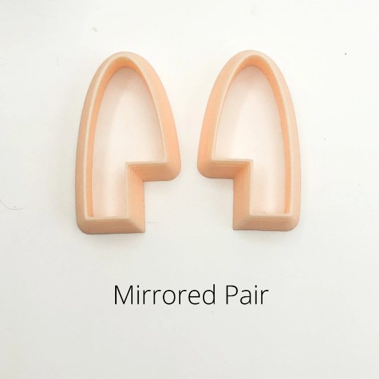 Arch Stepped Clay Cutter | Earring Makers Tools -