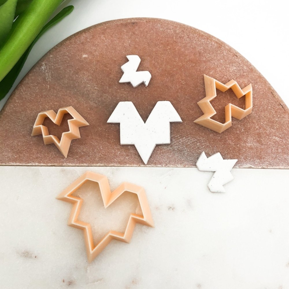 Aztec Drop Clay Cutter -
