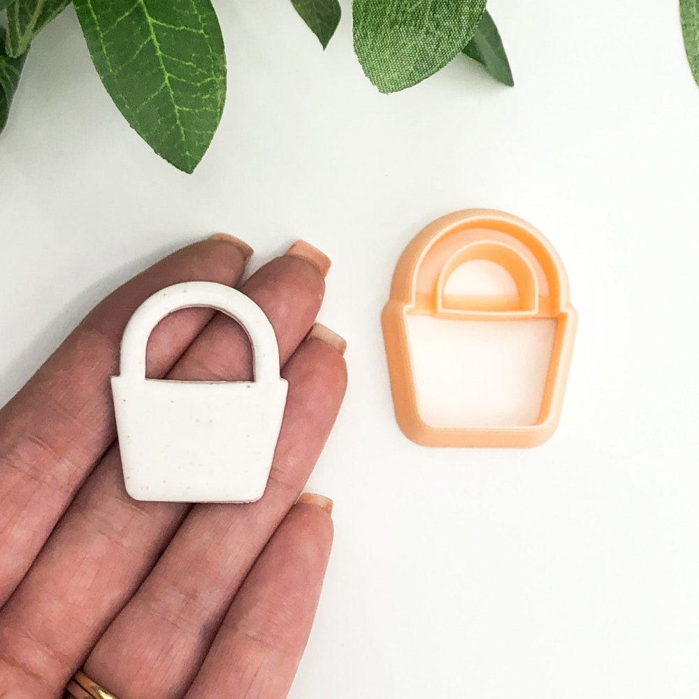 Basket Clay Cutter | Cute Bag Easter -