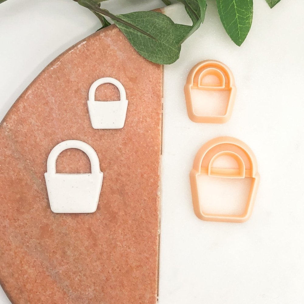 Basket Clay Cutter | Cute Bag Easter -
