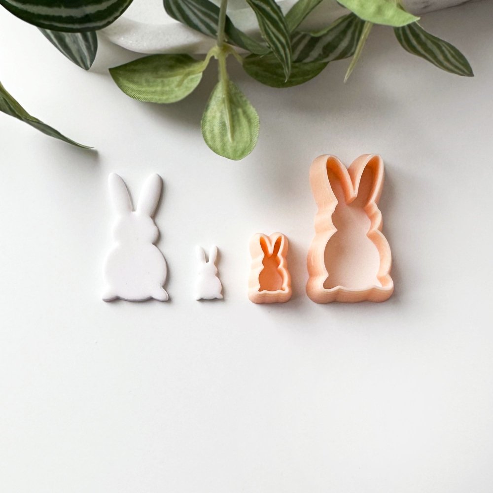 Bunny Rabbit Polymer Clay Cutter -