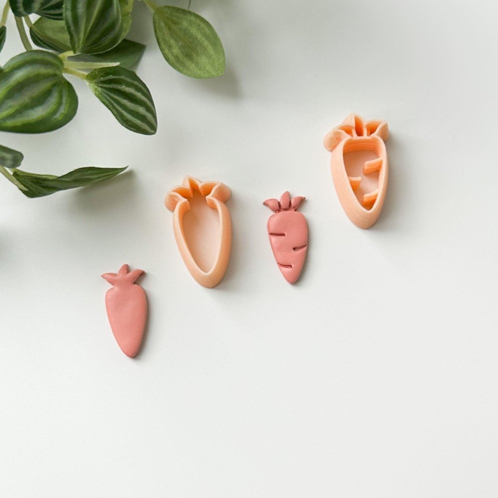 Carrot Polymer Clay Cutter | Vegetable -