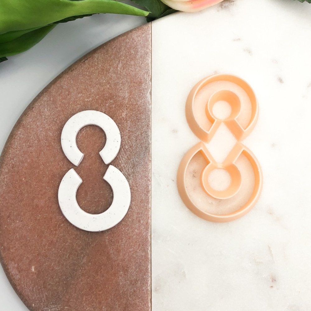 Circle Round Hoop Polymer Clay Cutter -