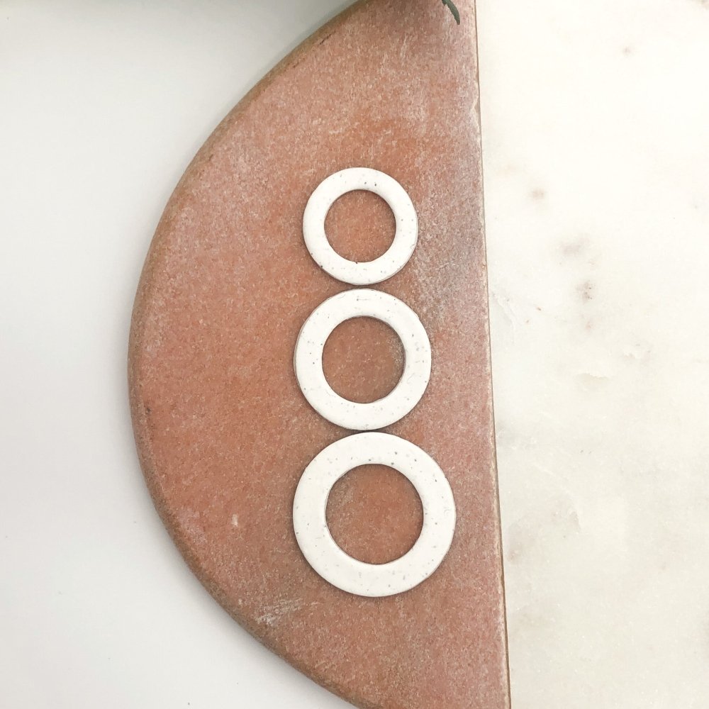 Circle Slim Donut Clay Cutter -
