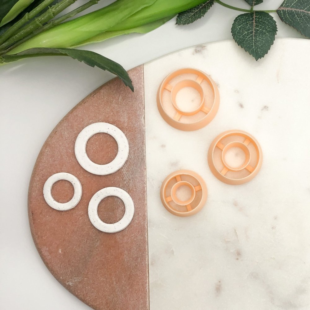 Circle Slim Donut Clay Cutter -