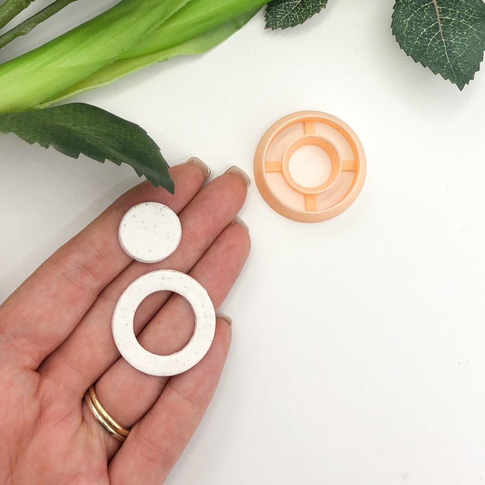 Circle Slim Donut Clay Cutter -