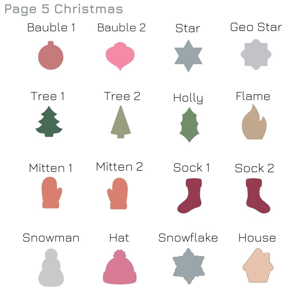 Clay Cutters Mini Size 10mm | Choose Your Set | Mix and Match Bundles -