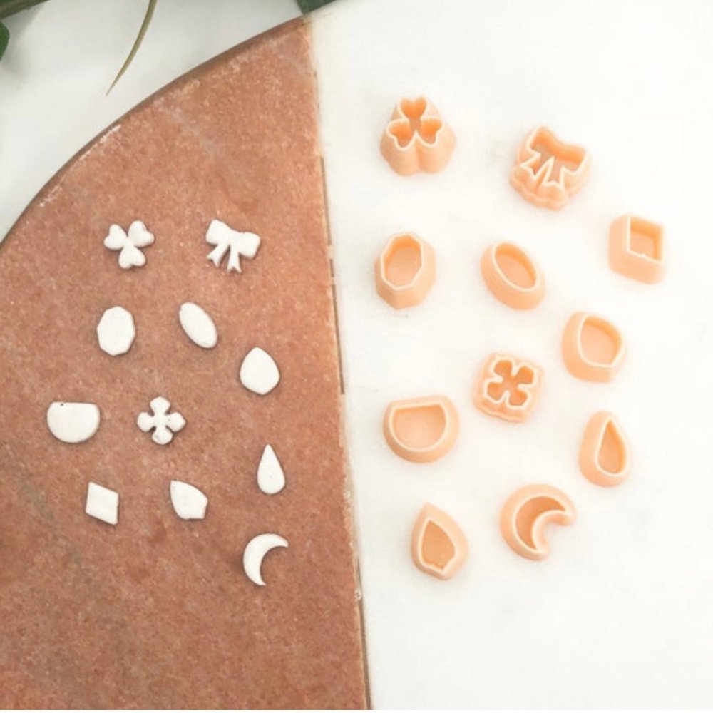 Clay Cutters Mini Size 10mm | Choose Your Set | Mix and Match Bundles -