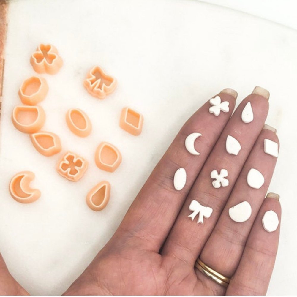 Clay Cutters Mini Size 10mm | Choose Your Set | Mix and Match Bundles -