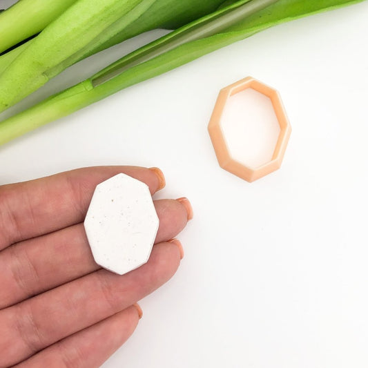 Faceted Gem Clay Cutter | 8 Sides -