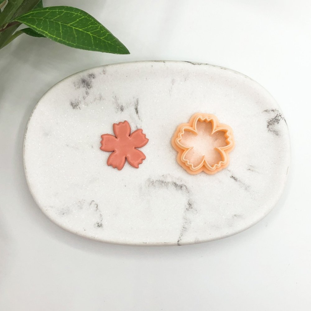 Flower 5 Petal Carnation Clay Cutter -