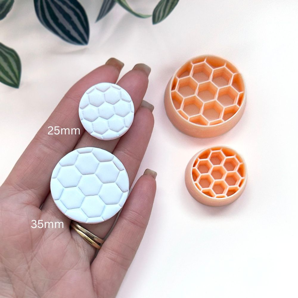 Football Polymer Clay Cutter | Sports Soccer Ball -