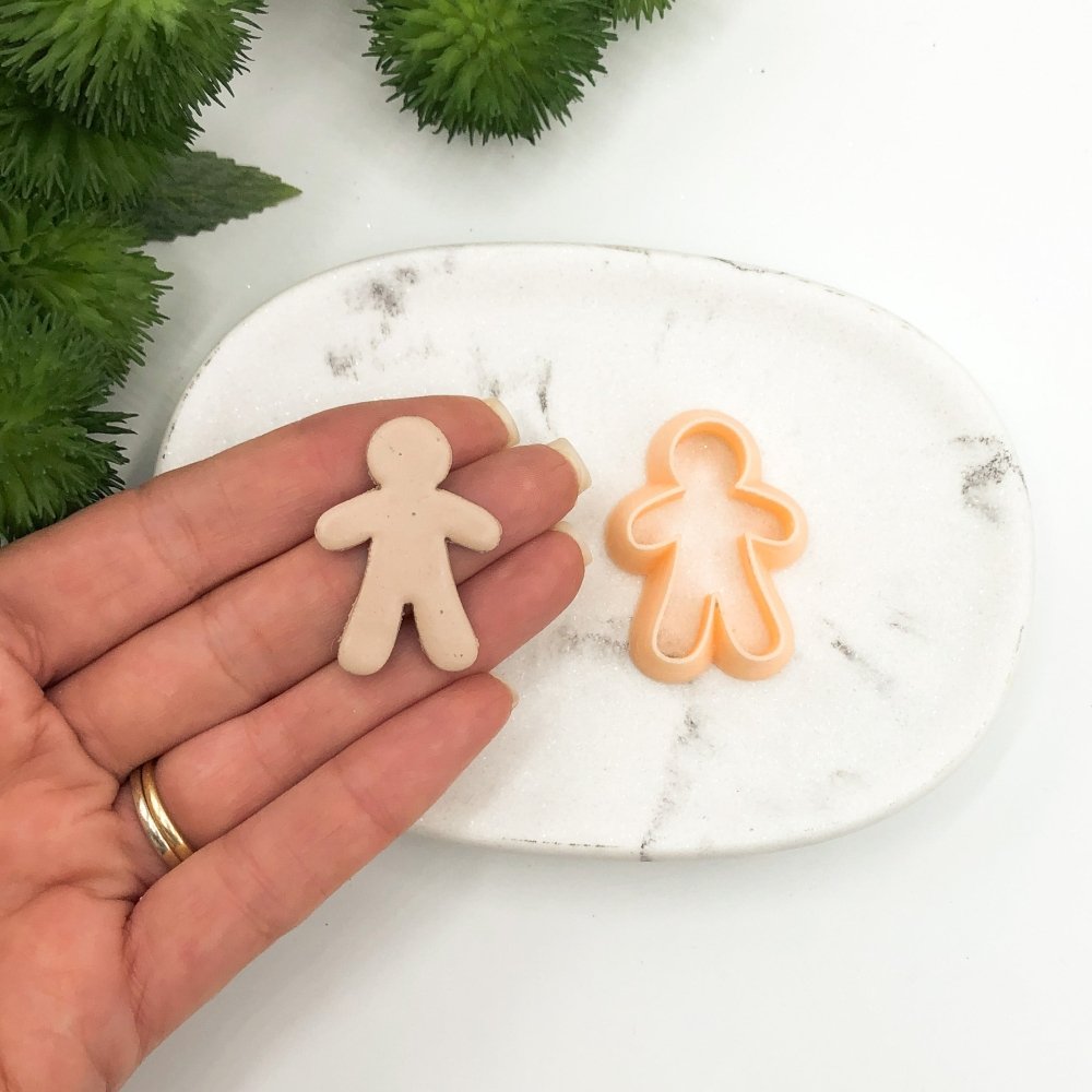 Gingerbread Man Clay Cutter -