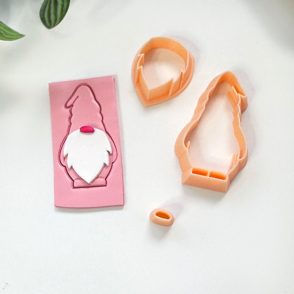 Gonk Gnome Clay Cutter | Christmas Inspired -