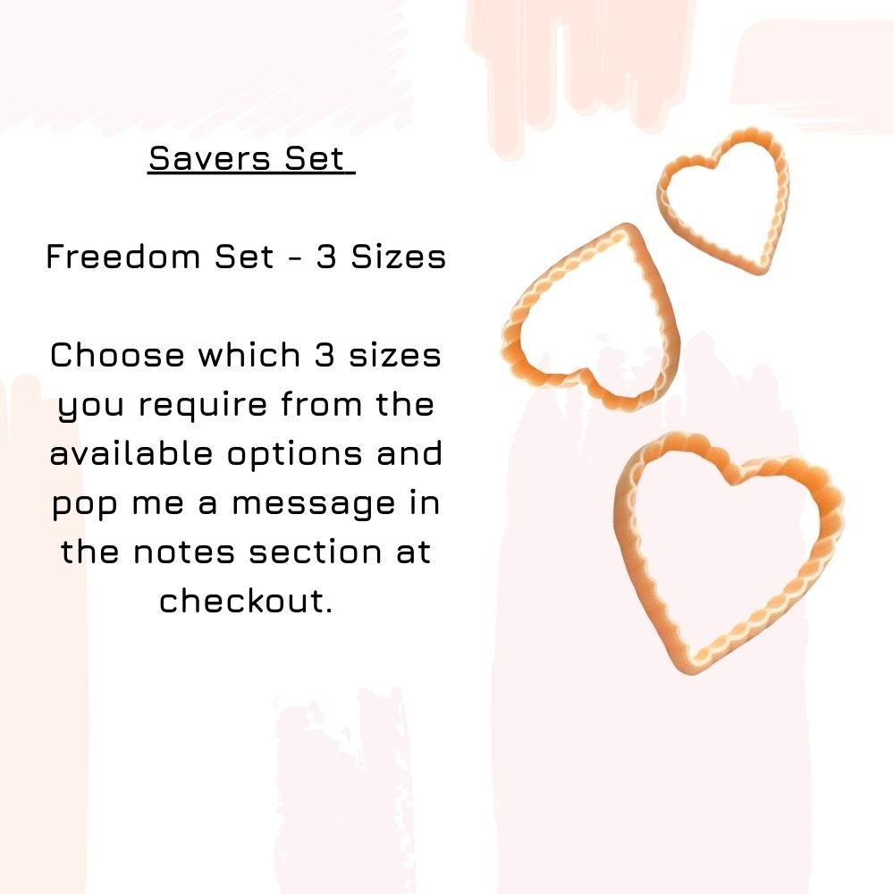 Heart Scalloped Edge Clay Cutter | Valentines -