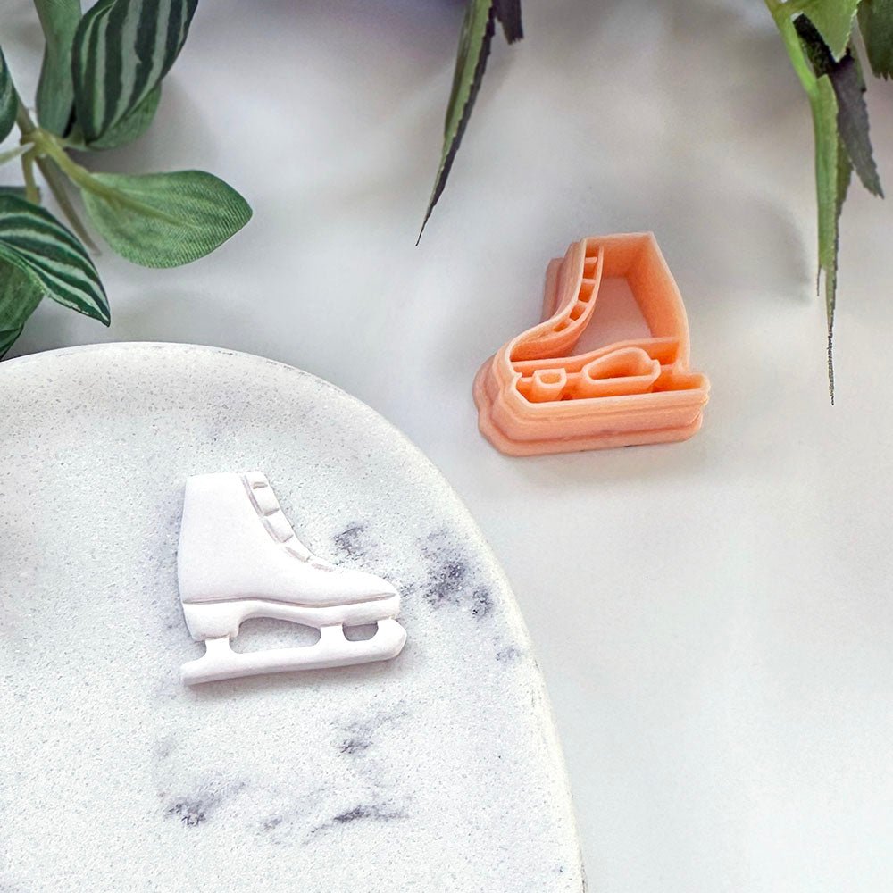 Ice Skate Boot Clay Cutter | Christmas Inspired -