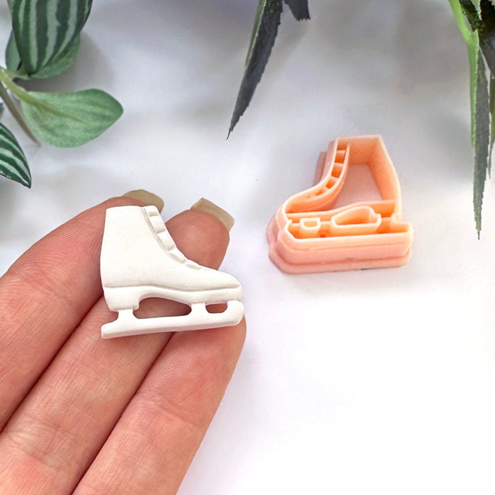 Ice Skate Boot Clay Cutter | Christmas Inspired -