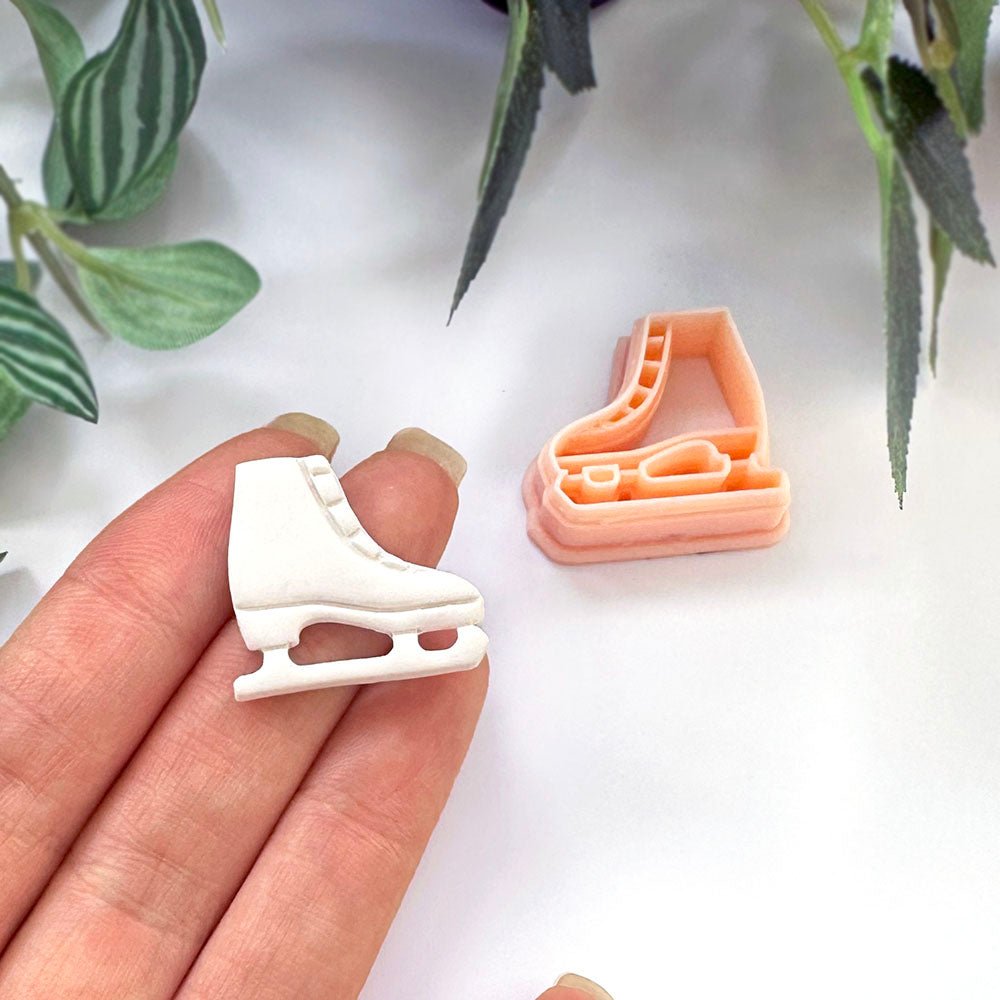 Ice Skate Boot Clay Cutter | Christmas Inspired -