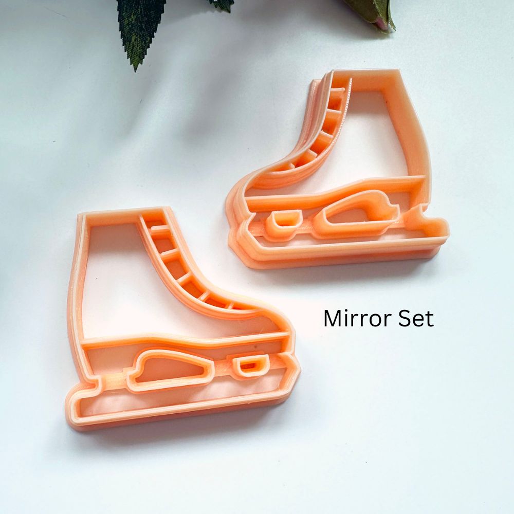 Ice Skate Boot Clay Cutter | Christmas Inspired -