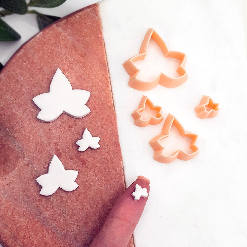 Ivy Leaf Polymer Clay Cutter -