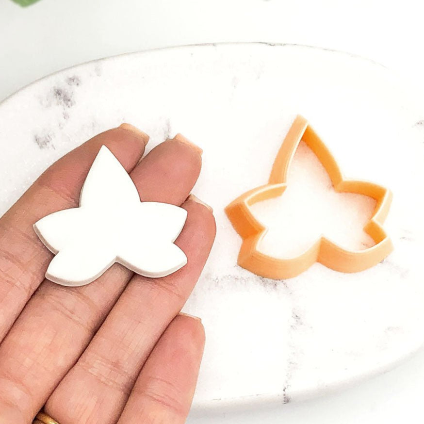 Ivy Leaf Polymer Clay Cutter -