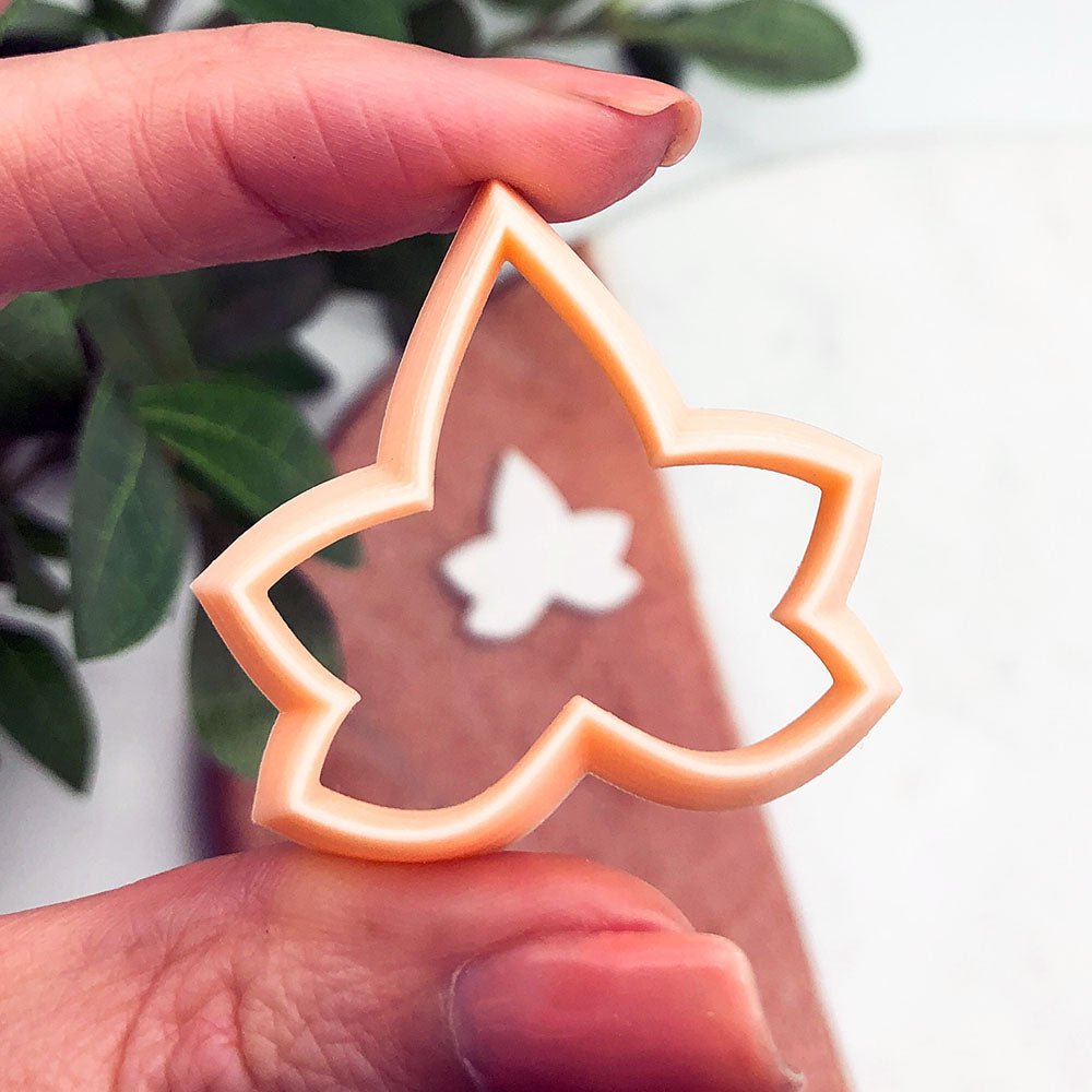 Ivy Leaf Polymer Clay Cutter -