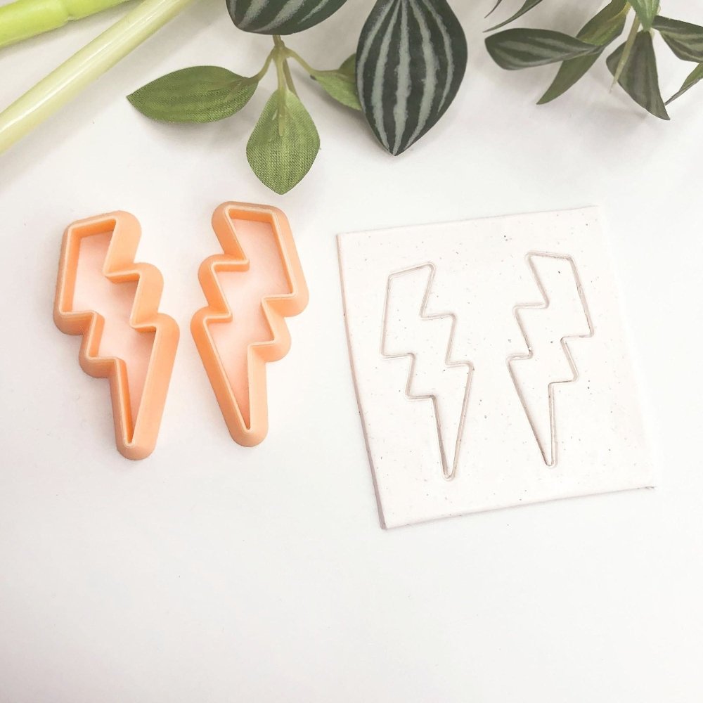 Lightning Bolt Triple Clay Cutter -