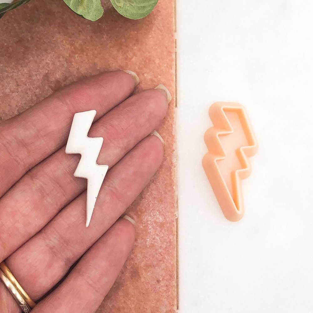 Lightning Bolt Triple Clay Cutter -