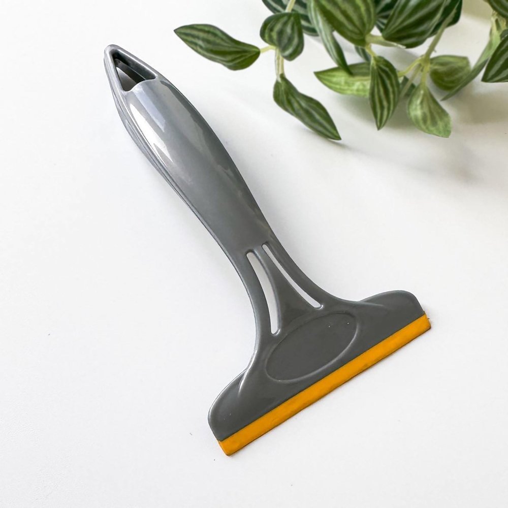 Mini Squeegee Spatula with Silicone Rubber Edge | Silkscreen Tool -