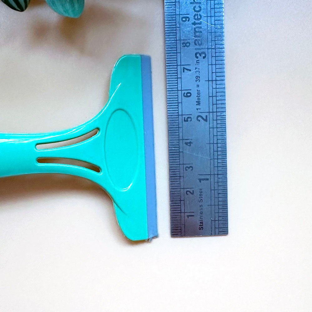 Mini Squeegee Spatula with Silicone Rubber Edge | Silkscreen Tool -