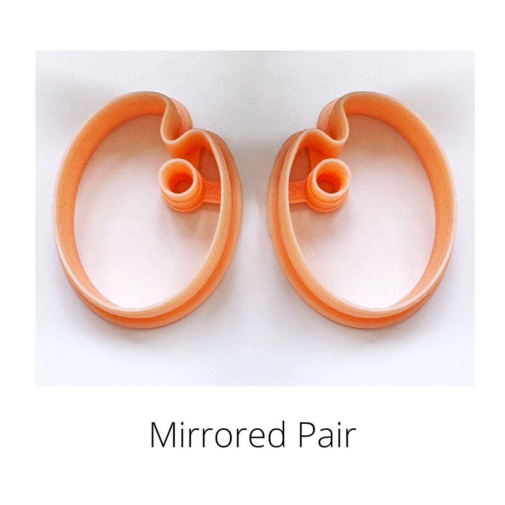 Paint Palette Polymer Clay Cutter -
