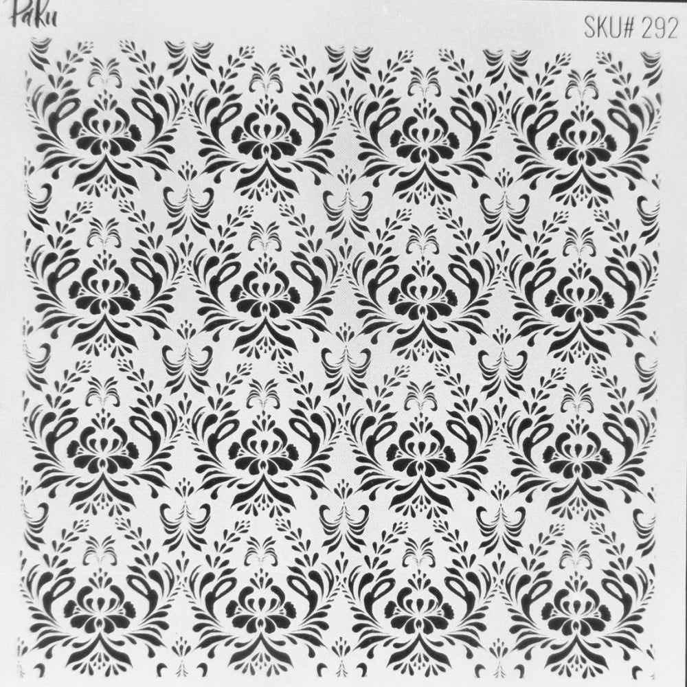 Santorini Silkscreen Stencil | Greek Inspired Pattern -