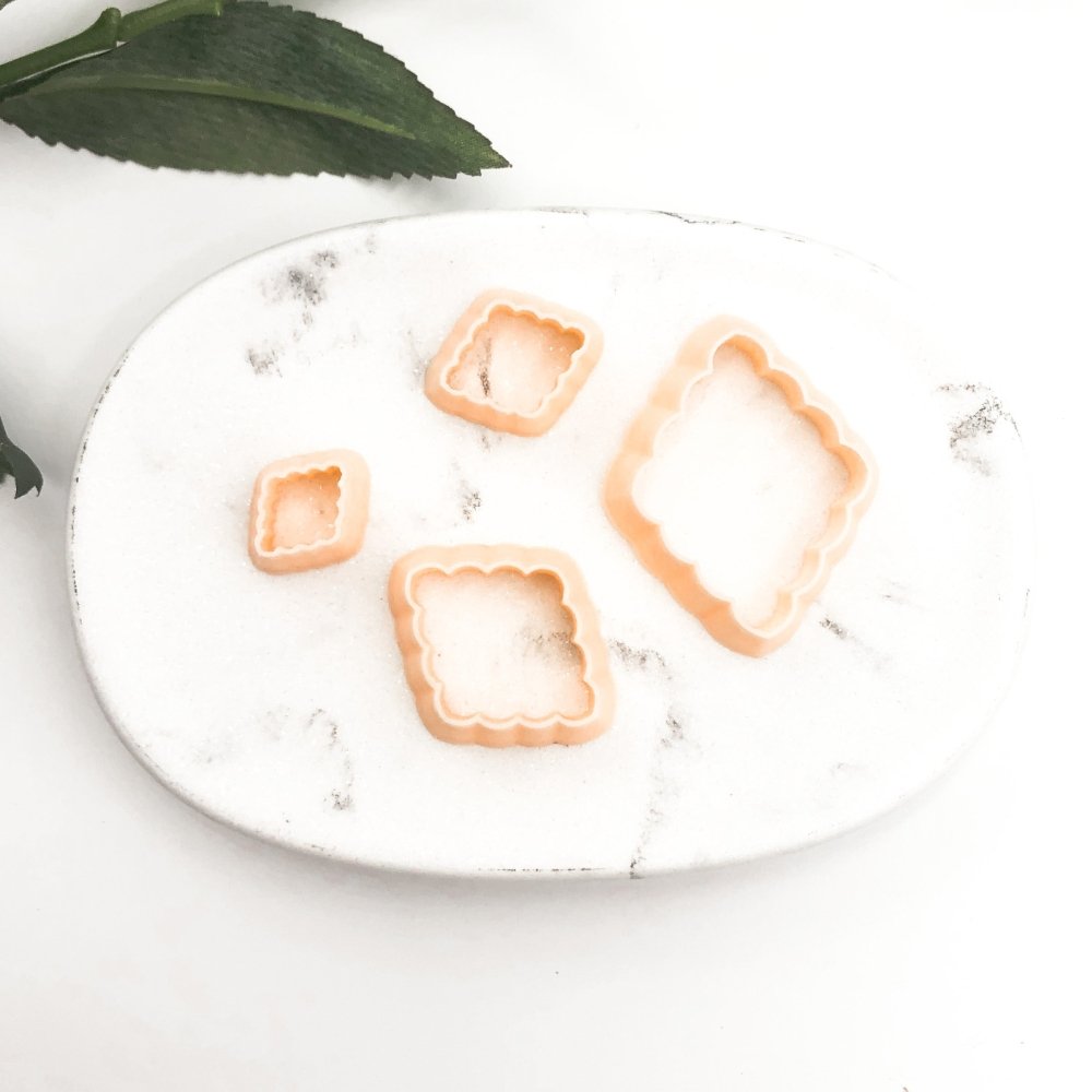 Scalloped Diamond Clay Cutter -